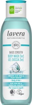 Dušo šampūnas Basis Sensitive 2 in 1 LAVERA, 250ml