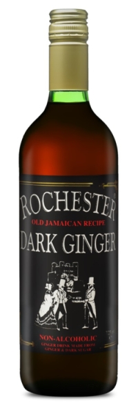 NEalkoholinis imbierinis gėrimas ROCHESTER Dark Ginger, 725ml