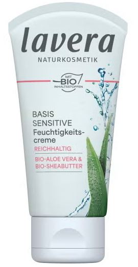 Drėgmę atstatantis veido kremas Basis Sensitive Lavera, 50ml