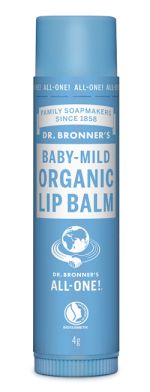 Ekologiškas lūpų balzamas Dr.Bronner's Baby-Mild, 4g