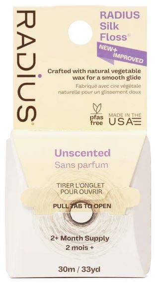 Dantų siūlas Radius Organic Pure Silk, 30m