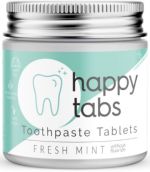 Happy Tabs dantų pastos tabletės Fresh Mint, 80 vnt.